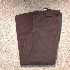 Women's Lee chocolate brown dress pants size 12
